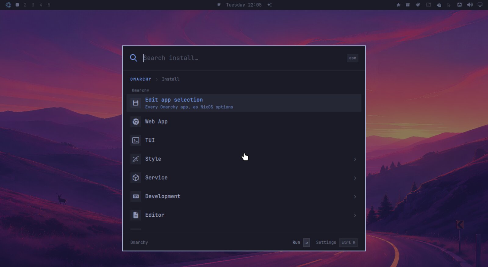 install