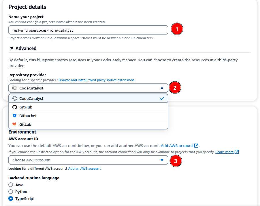 Configuración del proyecto