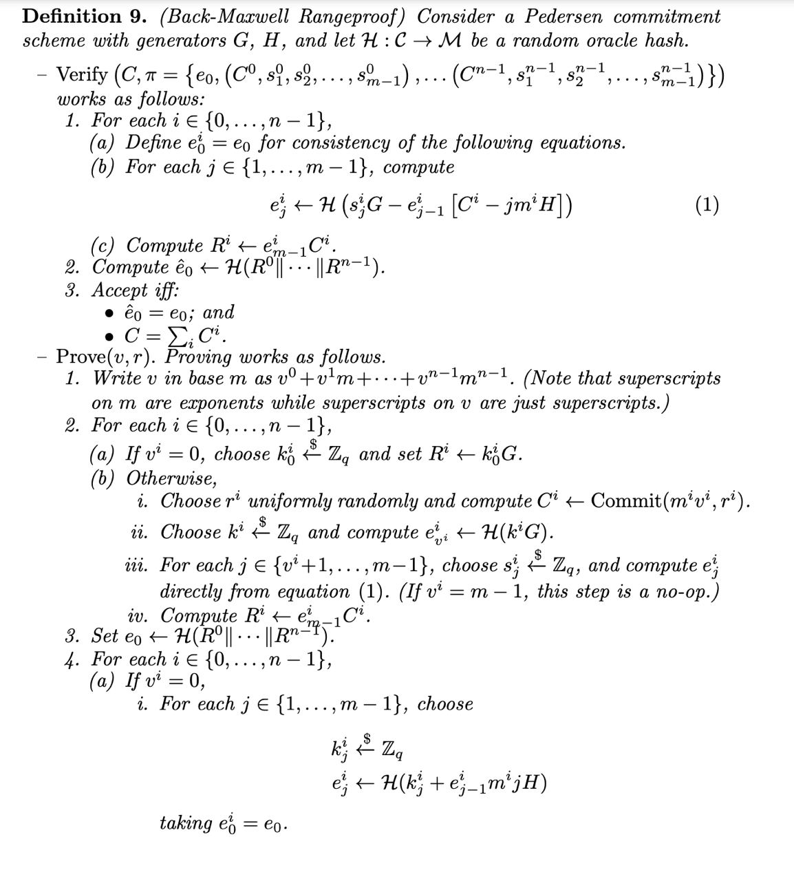 Signing scheme