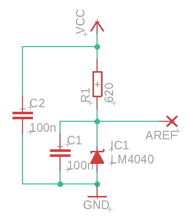 Reference voltage schematic