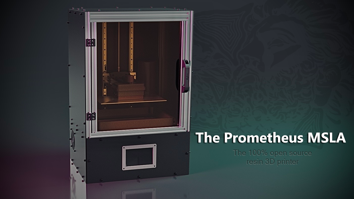 Prometheus MSLA Printer Render!