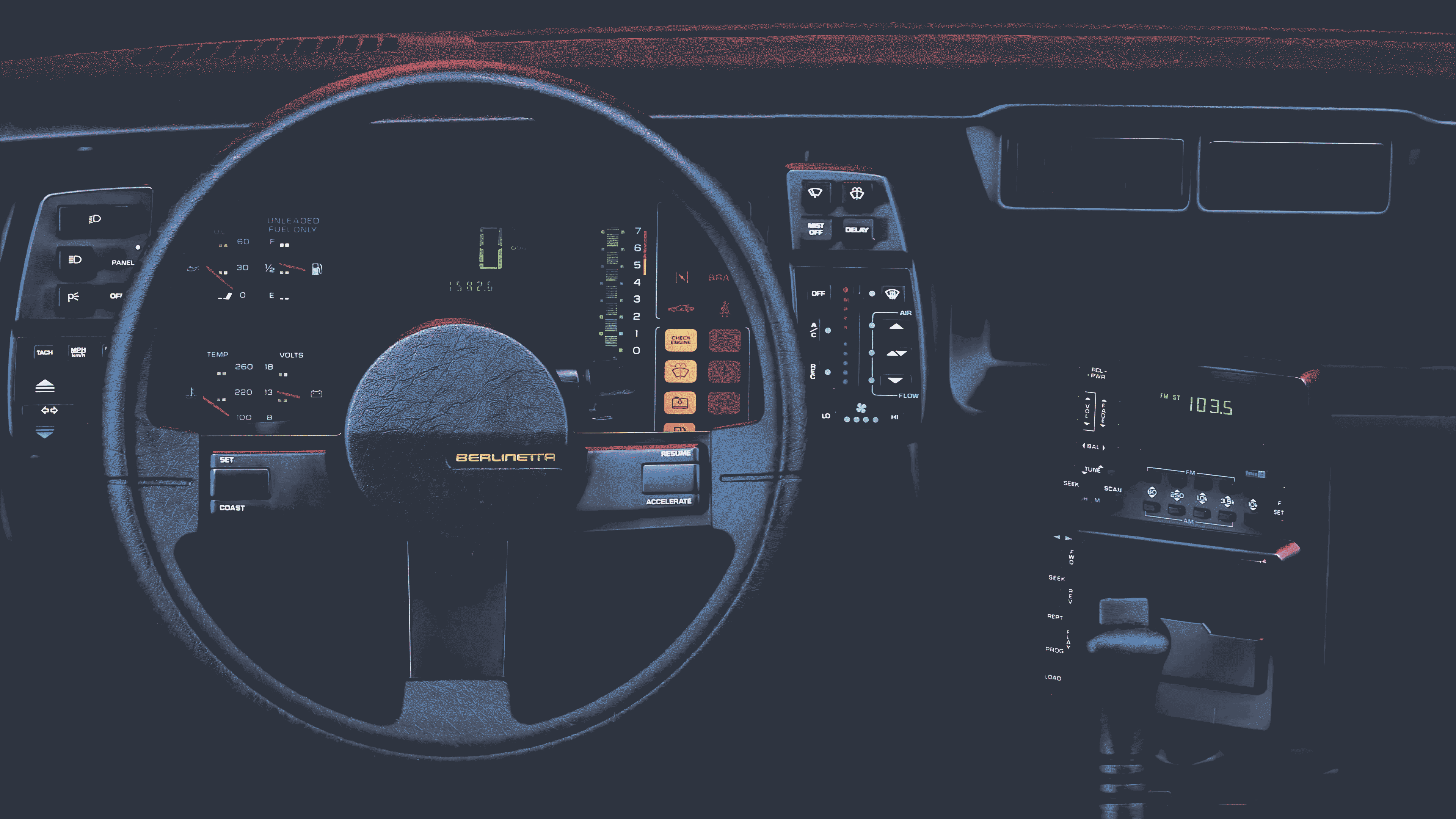 General 3840x2160 car interior steering wheel car interior