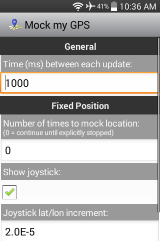 Mock-my-GPS