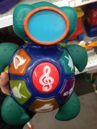 Used musical turtle toy