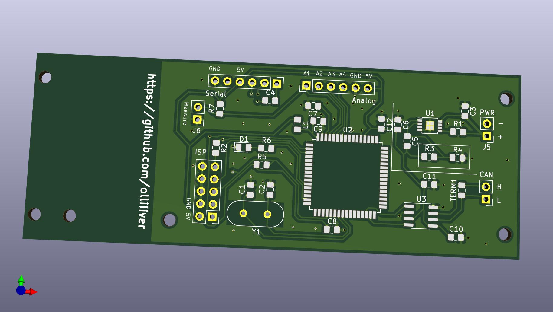 Kicad nmea2000 sensor, from the project README
