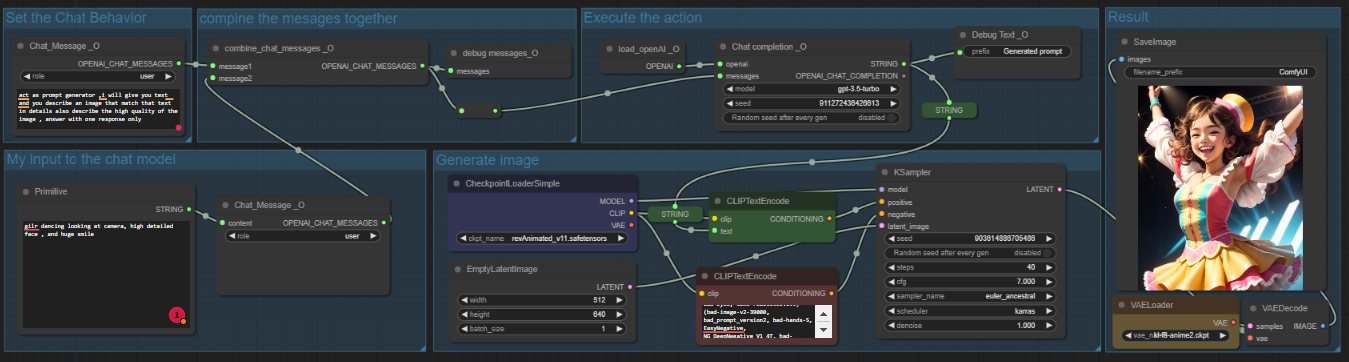 Advanced ChatGPT workflow