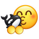 Oh My DSH：亲亲表情拥抱黑白虎鲸