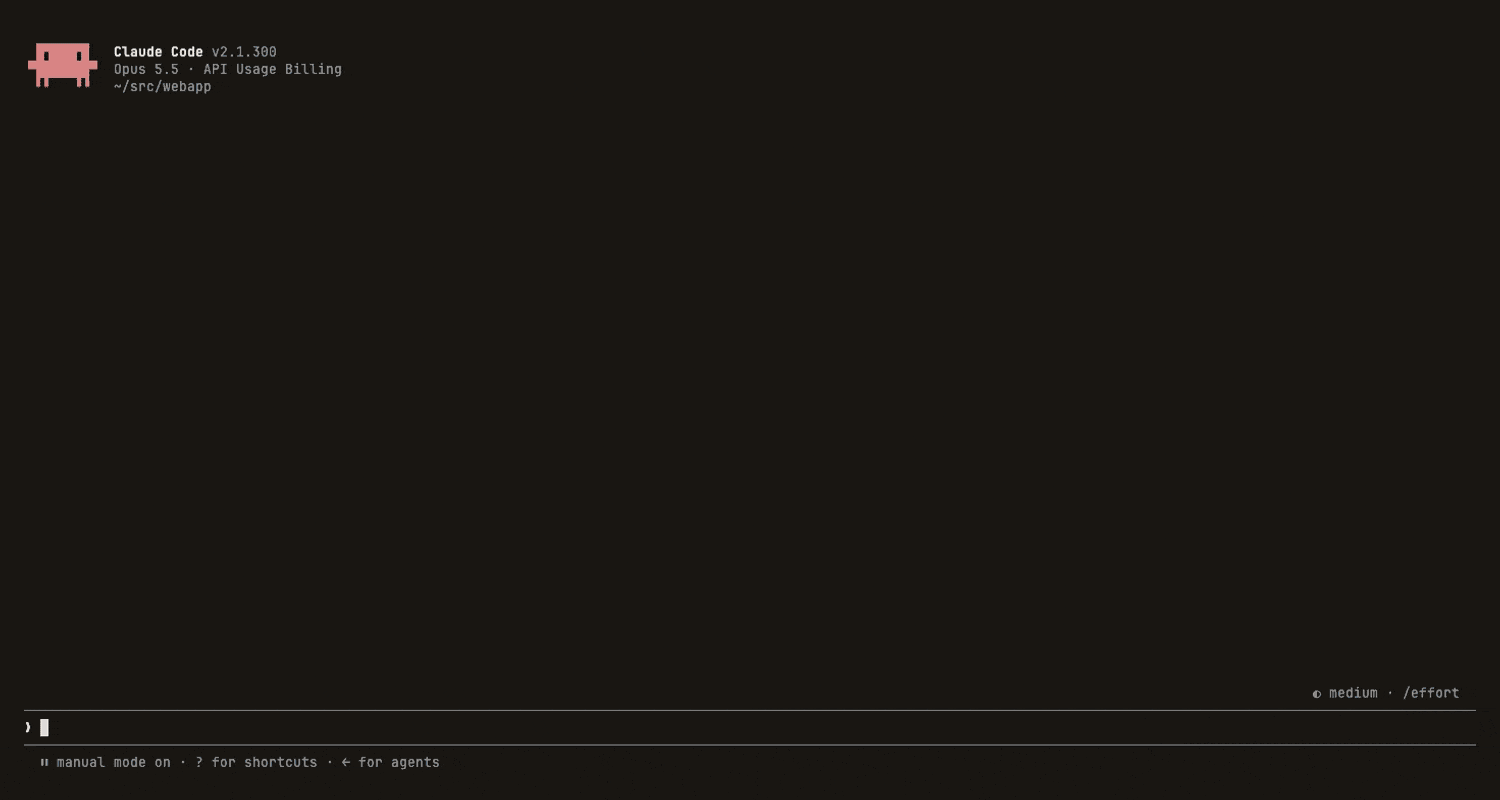 Typing /usage-stats opens a side pane with 371.8M tokens in 30 days, a daily chart, and totals by project and by model.