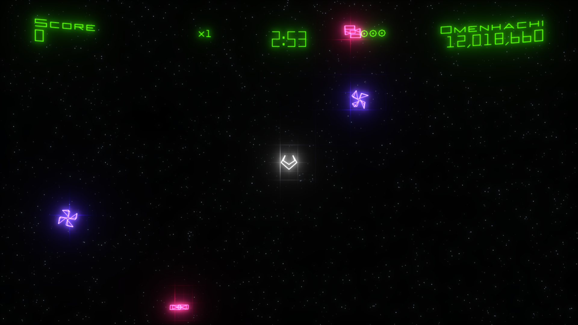 A Deadline round, with OMENHACHI 12,018,660 in the top right corner as the score to beat