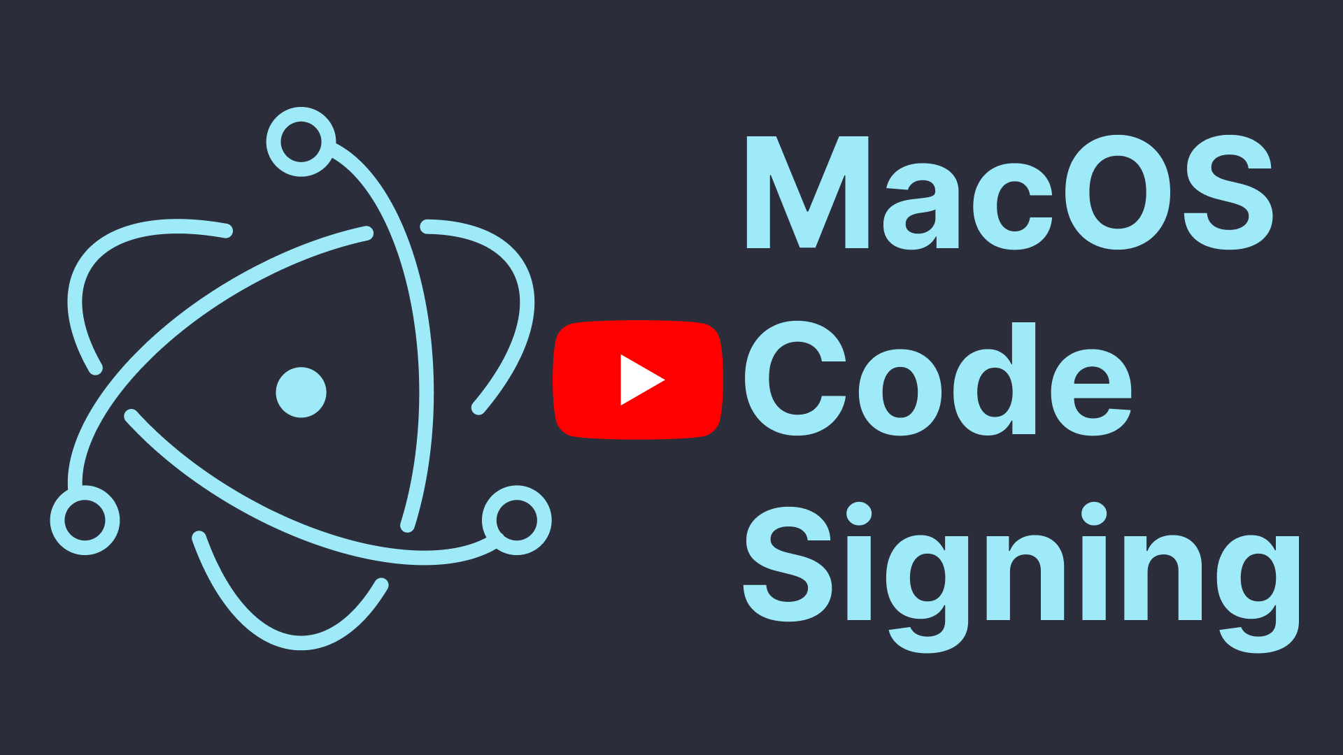 Macos Code Signing Example Video