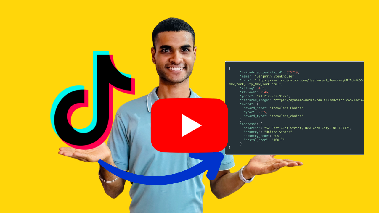 TikTok Scraper API Walkthrough