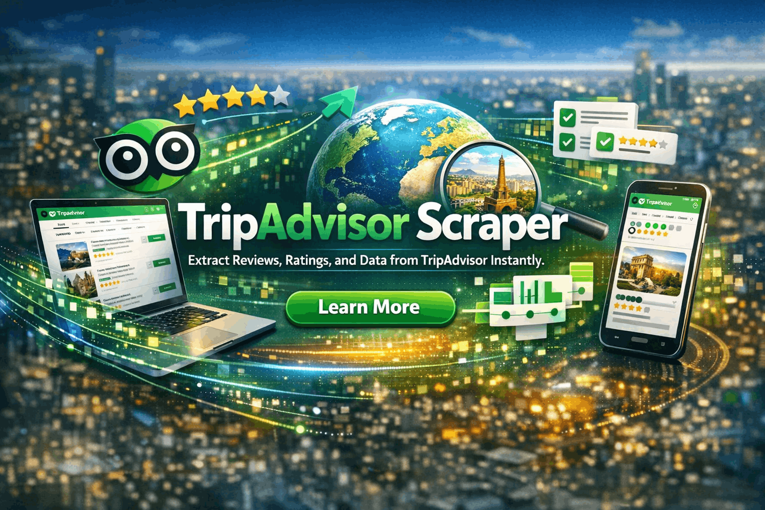 TripAdvisor Scraper Featured Image