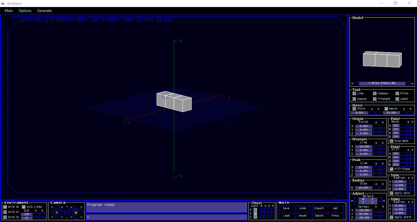 GitHub - omnipik/Architect-3D: 3D Modeling software created in Visual ...