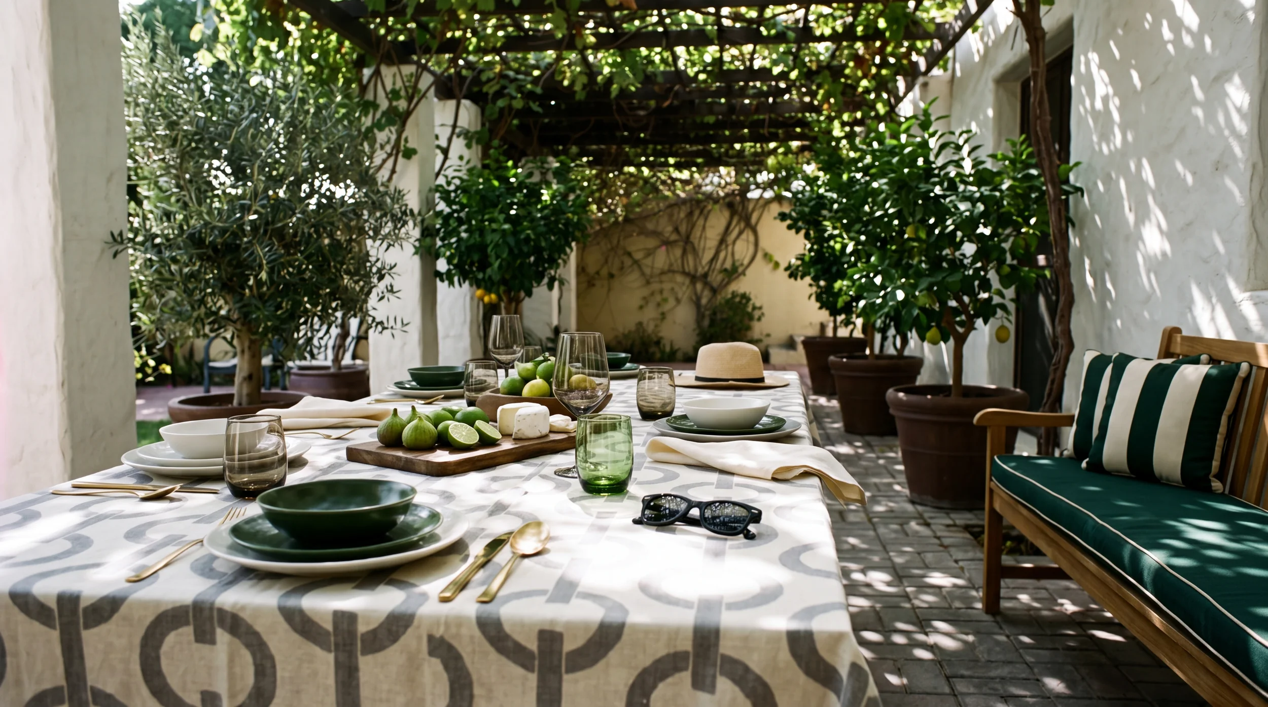 Anneau Gris — table setting 1