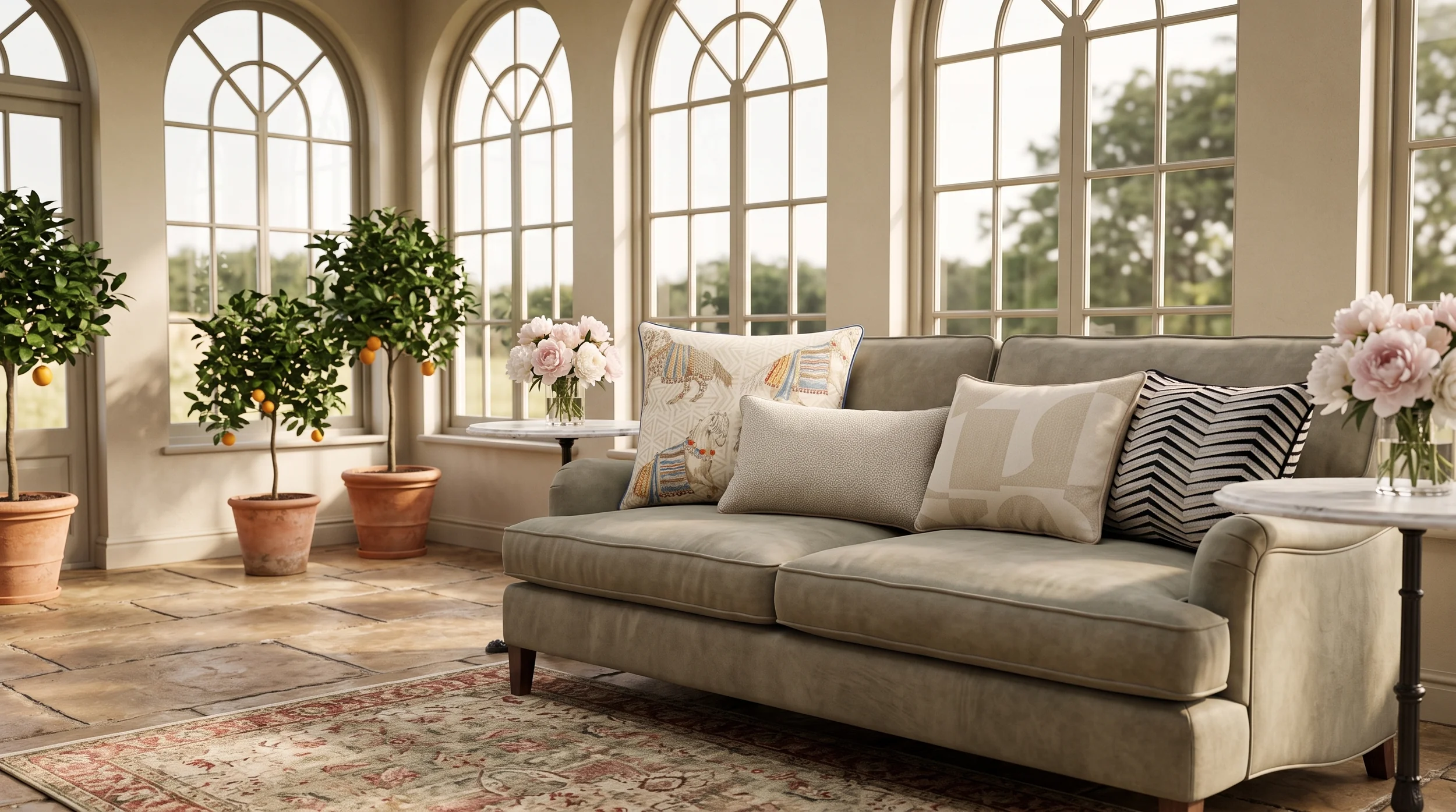 Perlato cushion