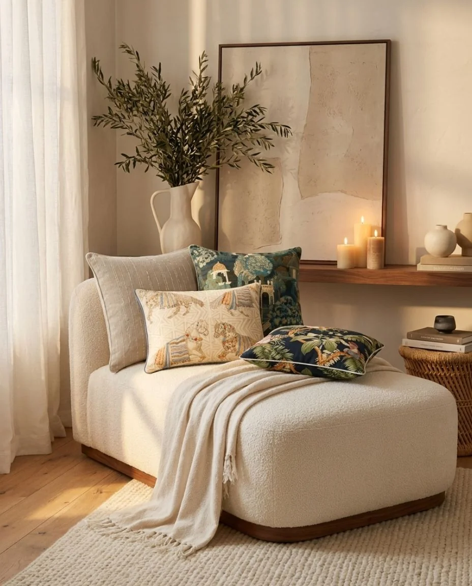 Austerlitz cushion styled