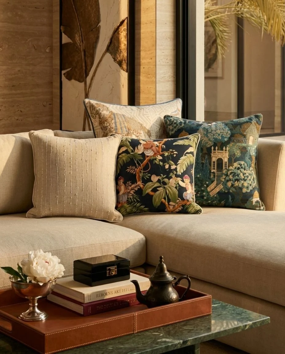 Austerlitz cushion styled
