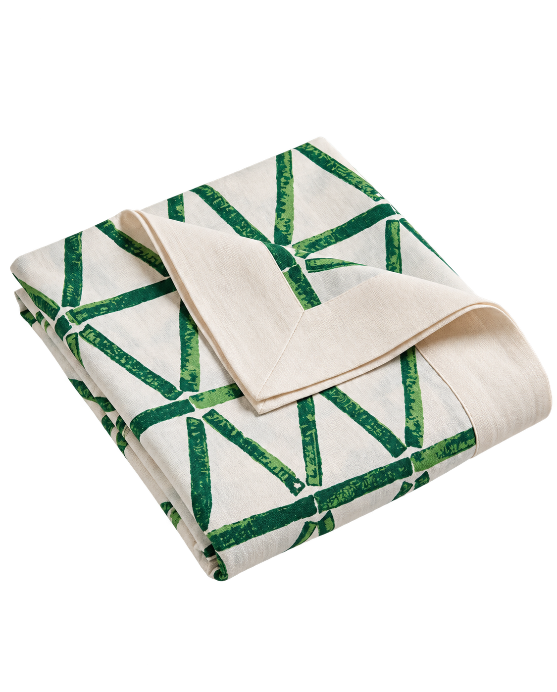 Bamboo Vert — tablecloth mockup