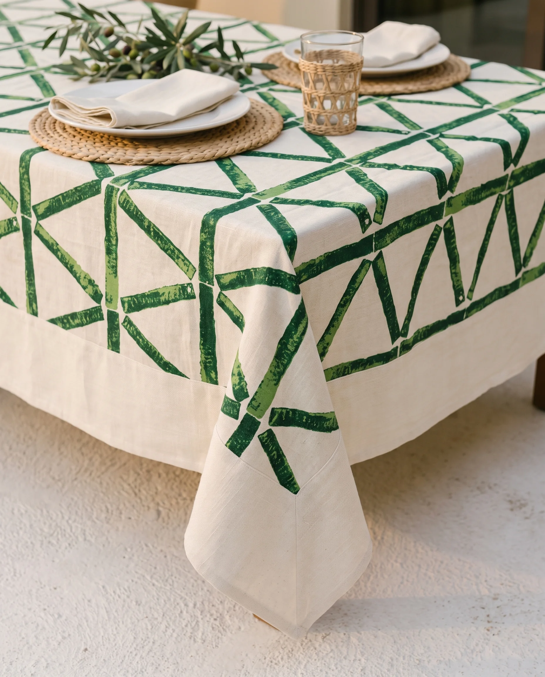 Bamboo Vert — table setting 5