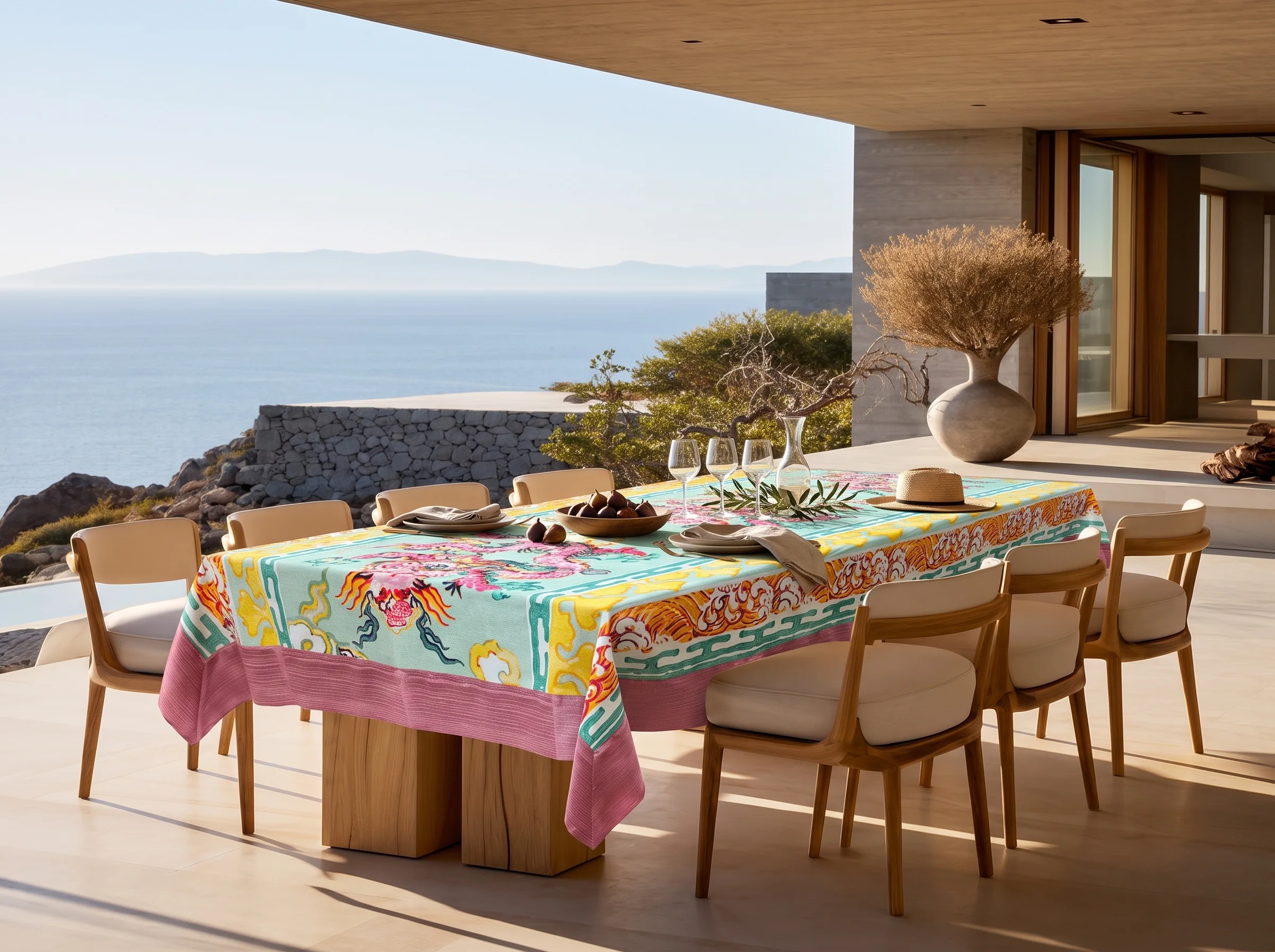 Dragon Blush — table setting 2