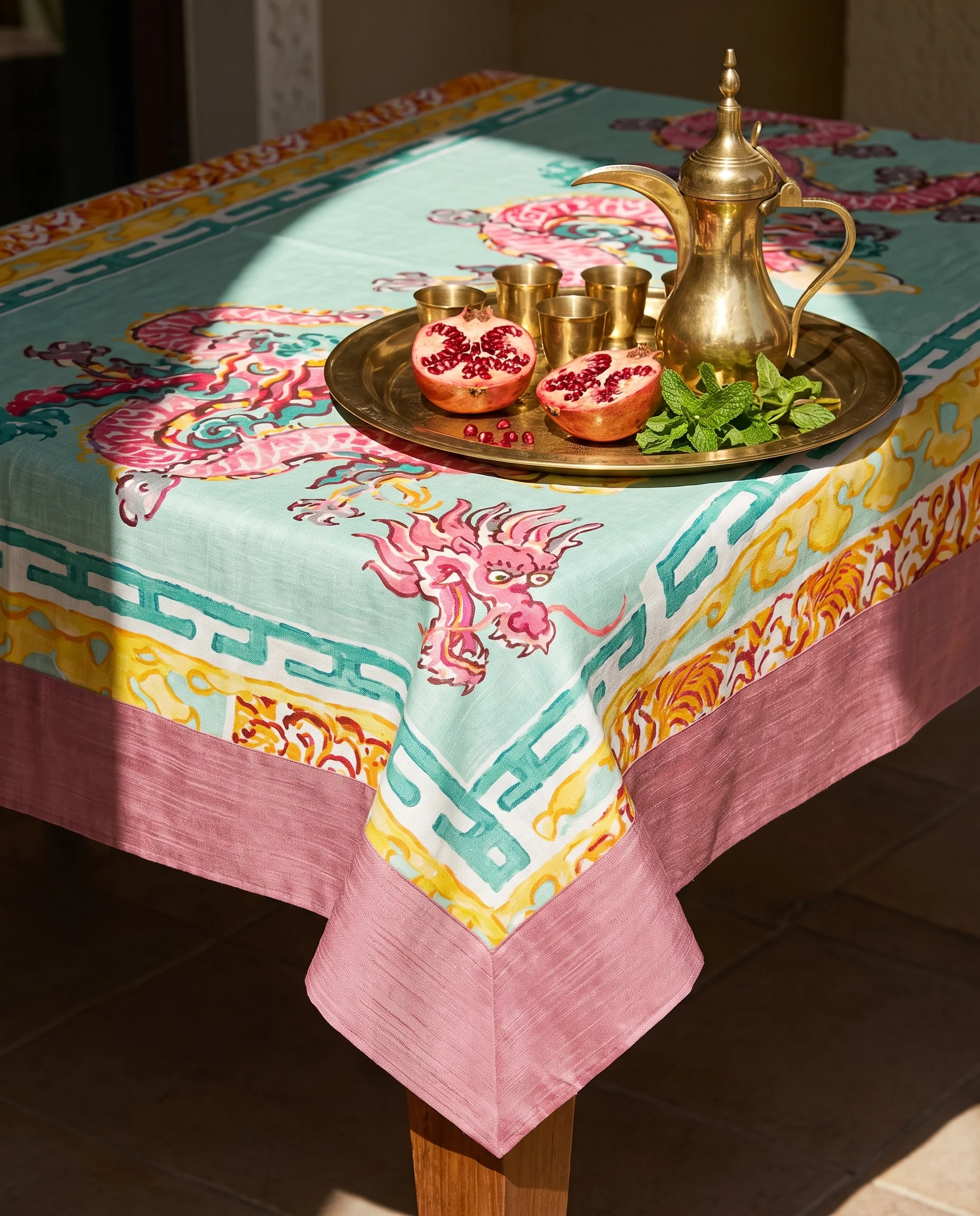 Dragon Blush — table setting 5