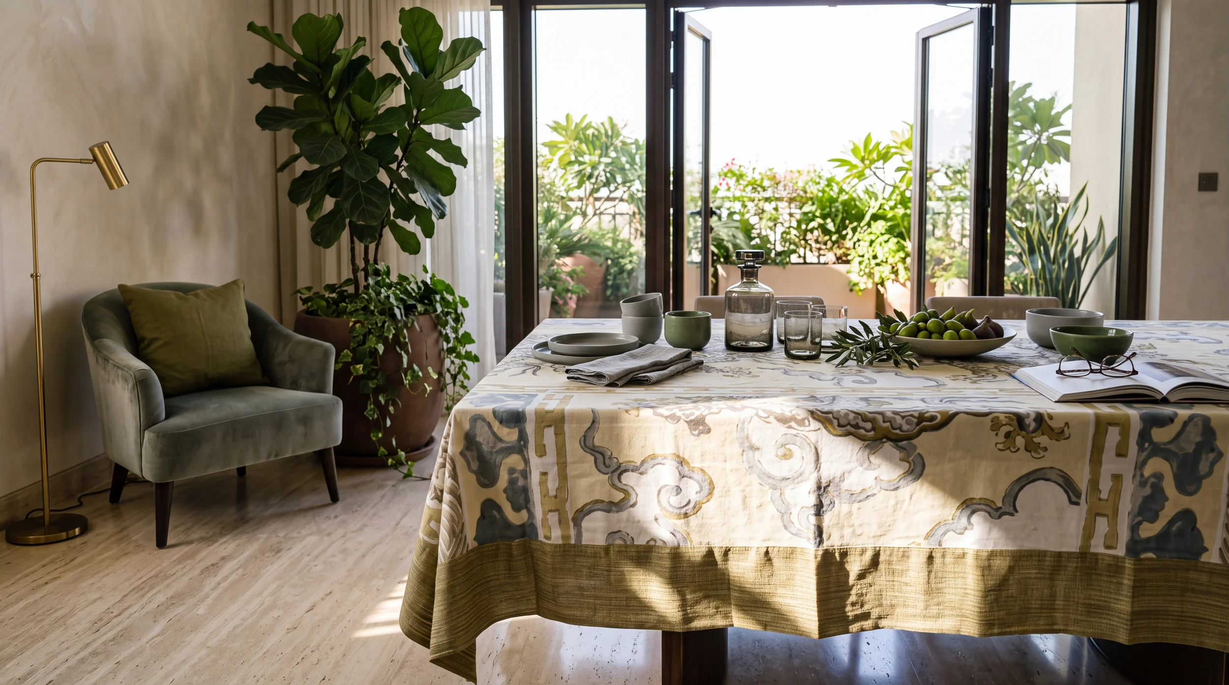Dragon Doré — table setting 1