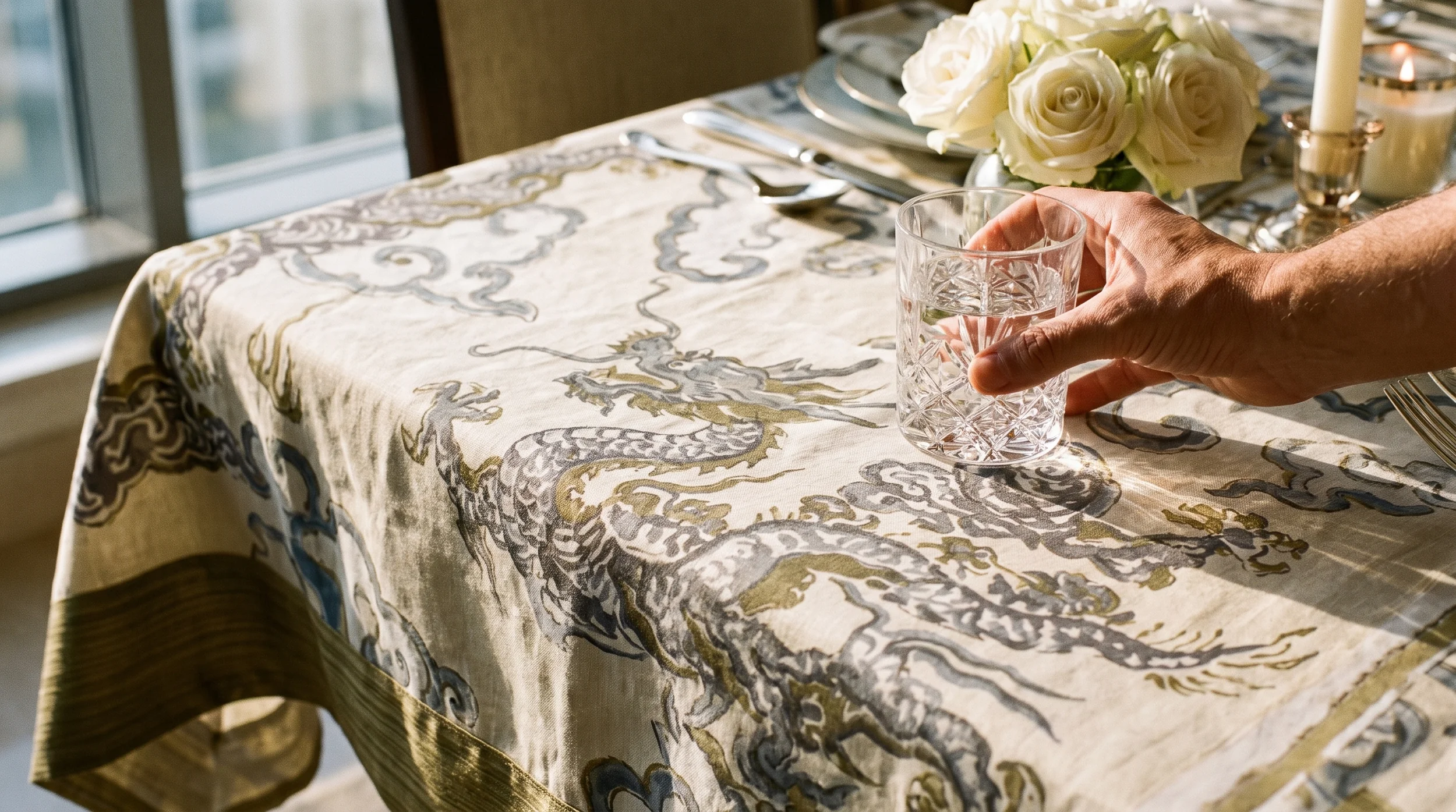 Dragon Doré — table setting 5