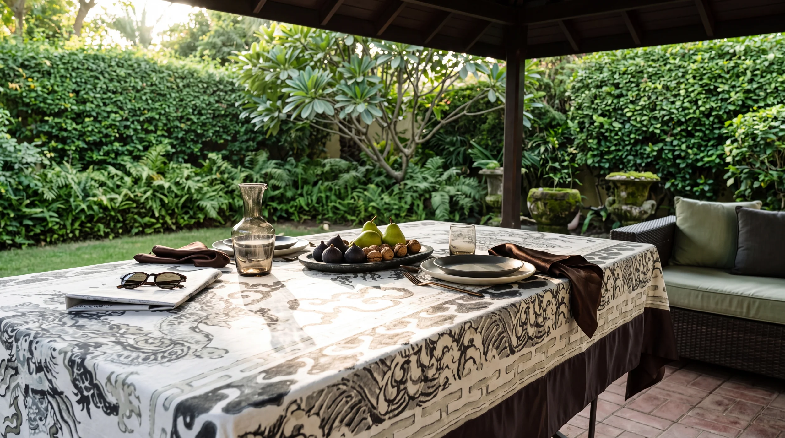 Dragon Noire — table setting 2