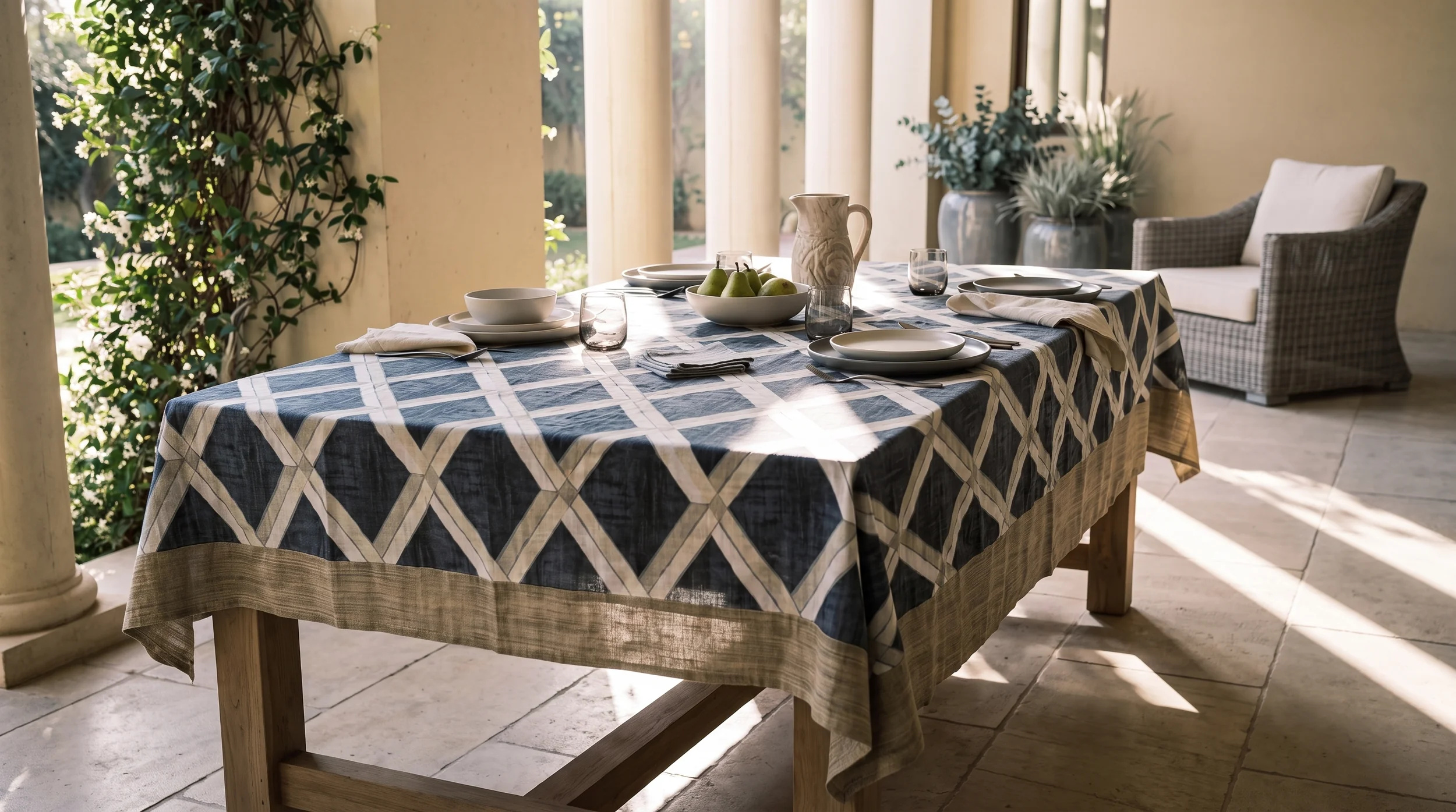 Goldrush — table setting 2