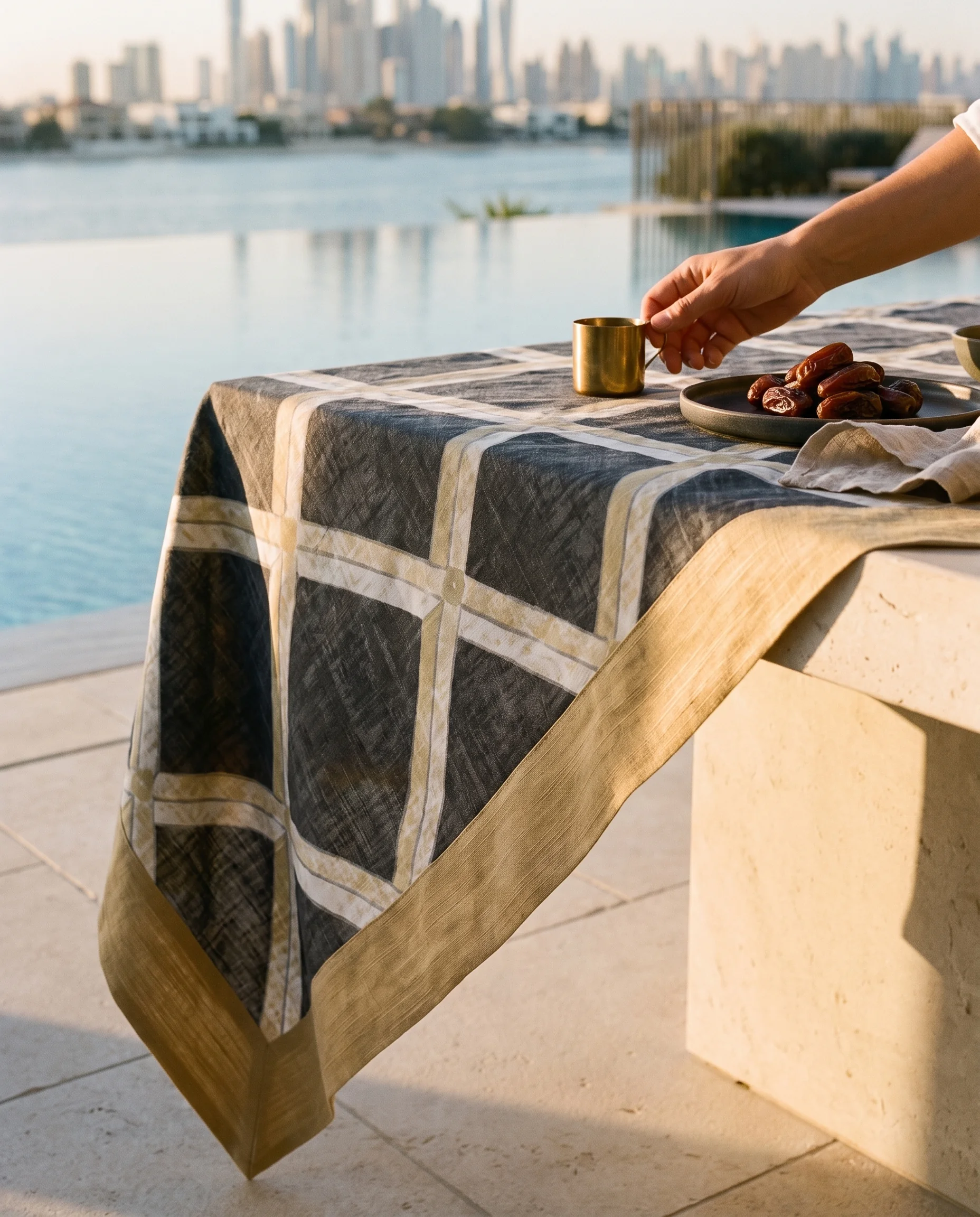 Goldrush — table setting 4