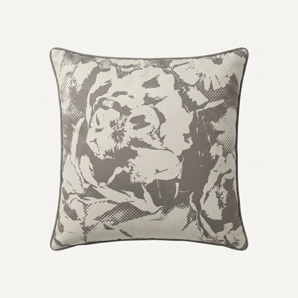 JP Grey cushion