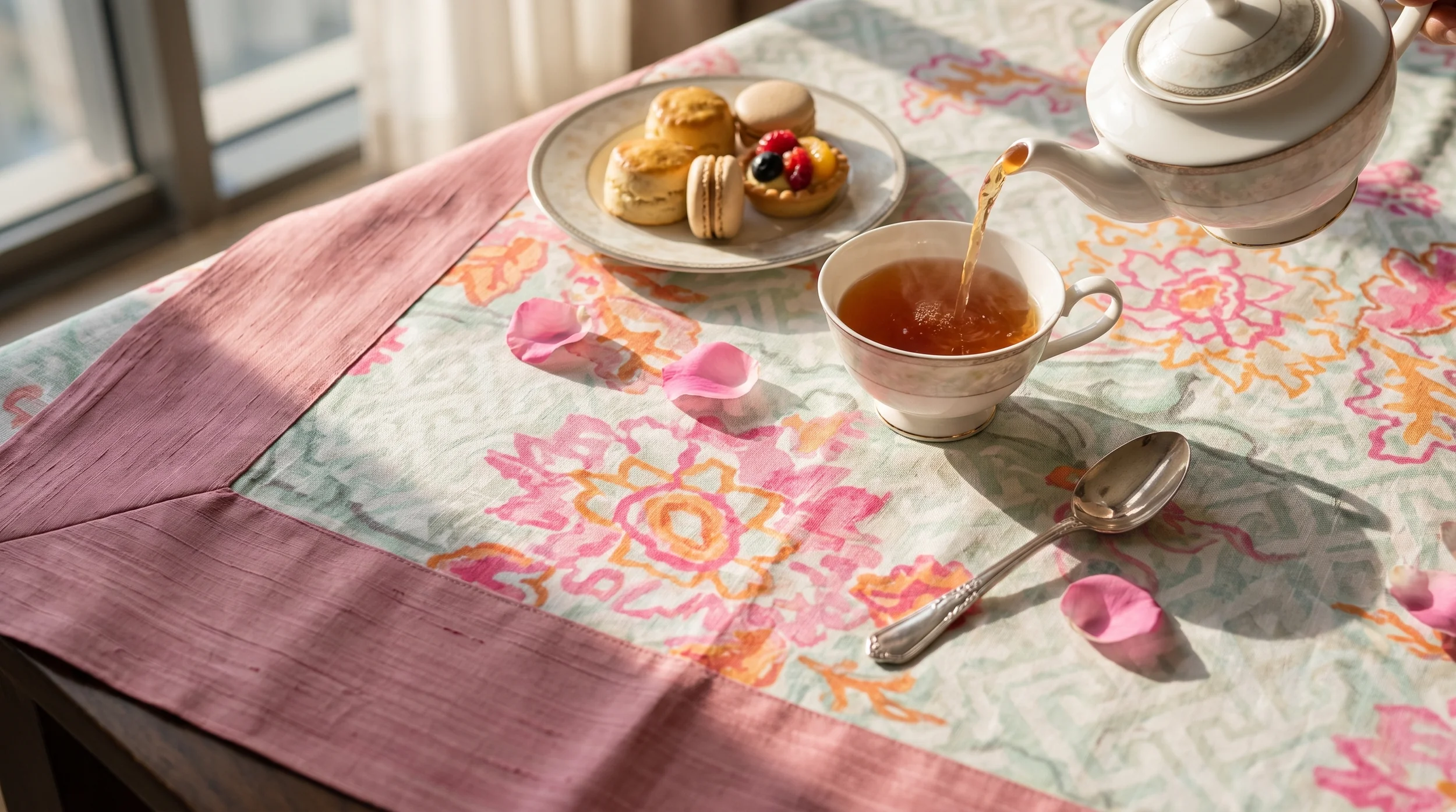 Peonia Rosé — table setting 5
