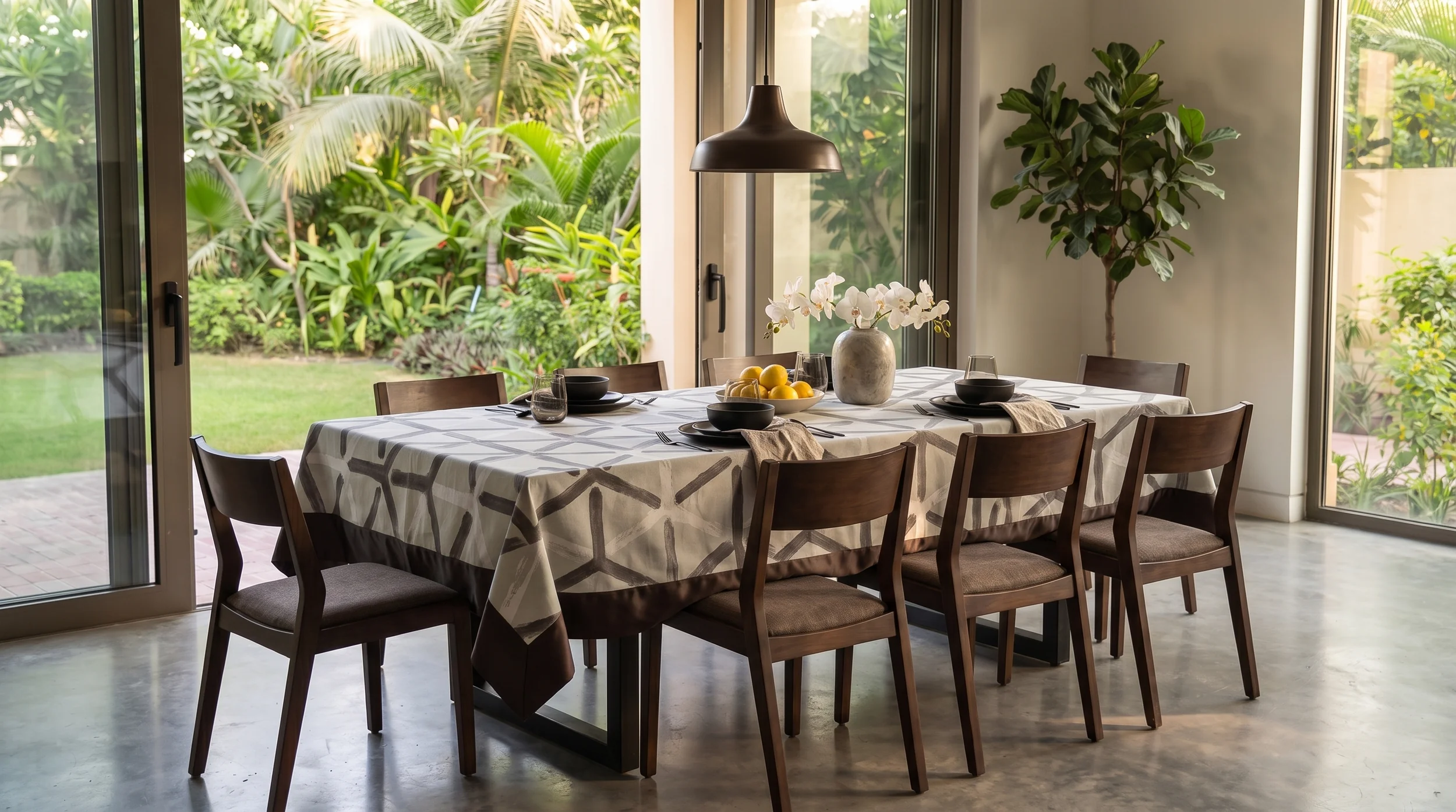 Sable Graphite — table setting 4