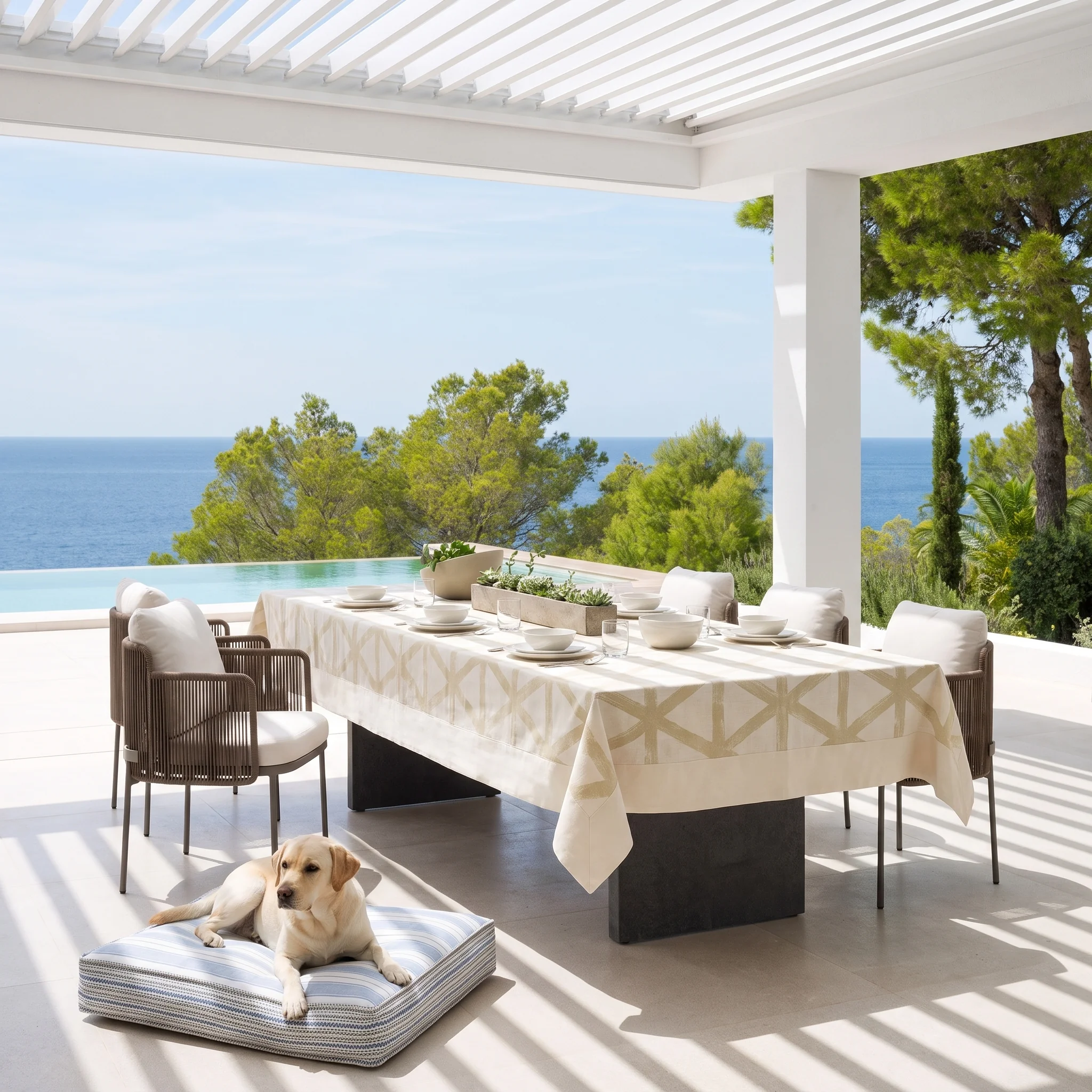 Sable Nu — table setting 1