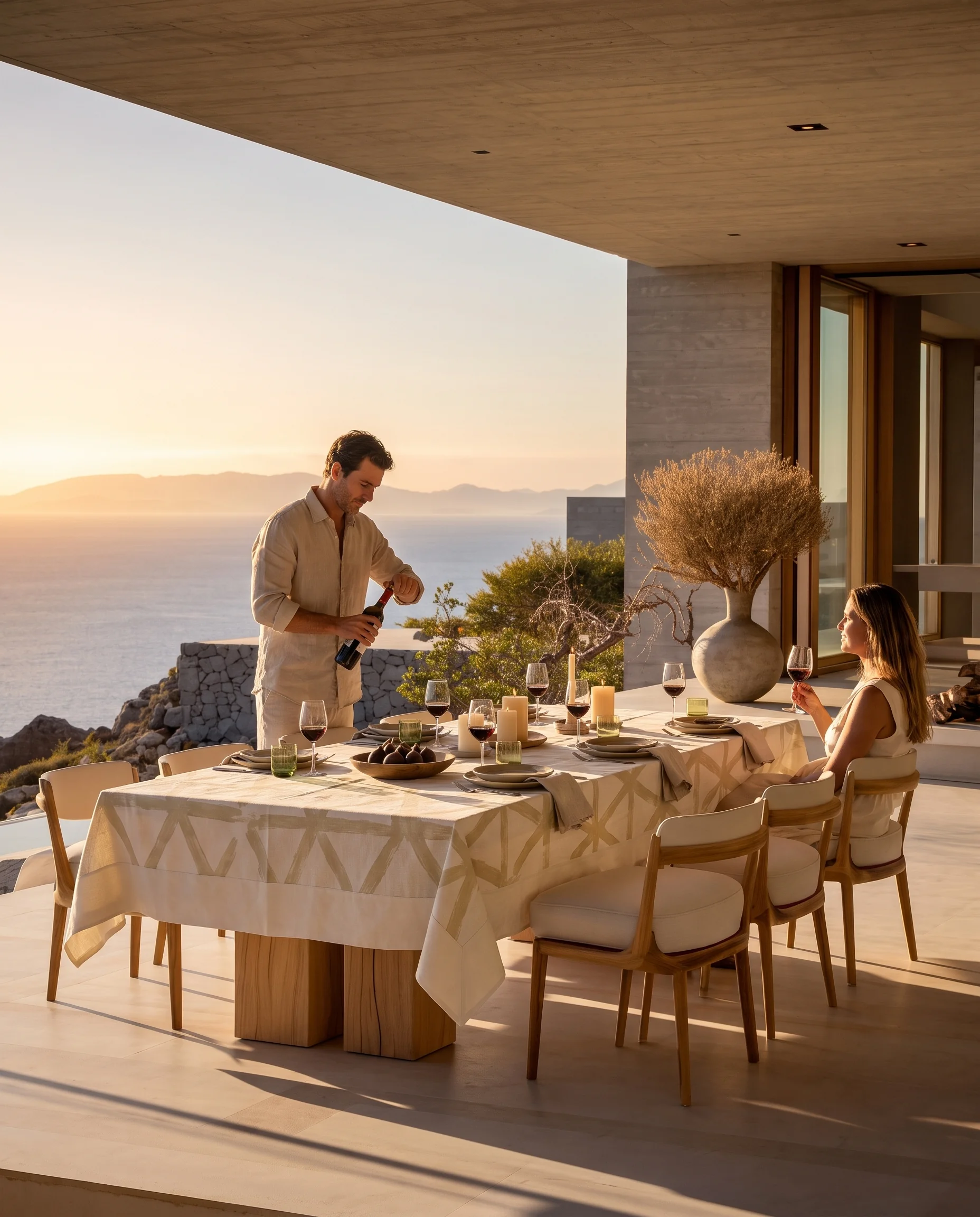 Sable Nu — table setting 2