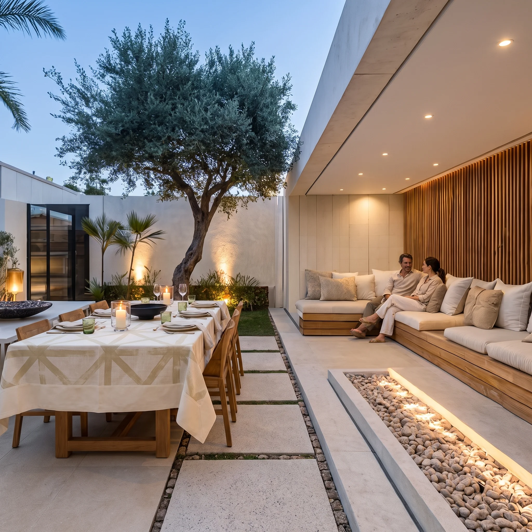 Sable Nu — table setting 3