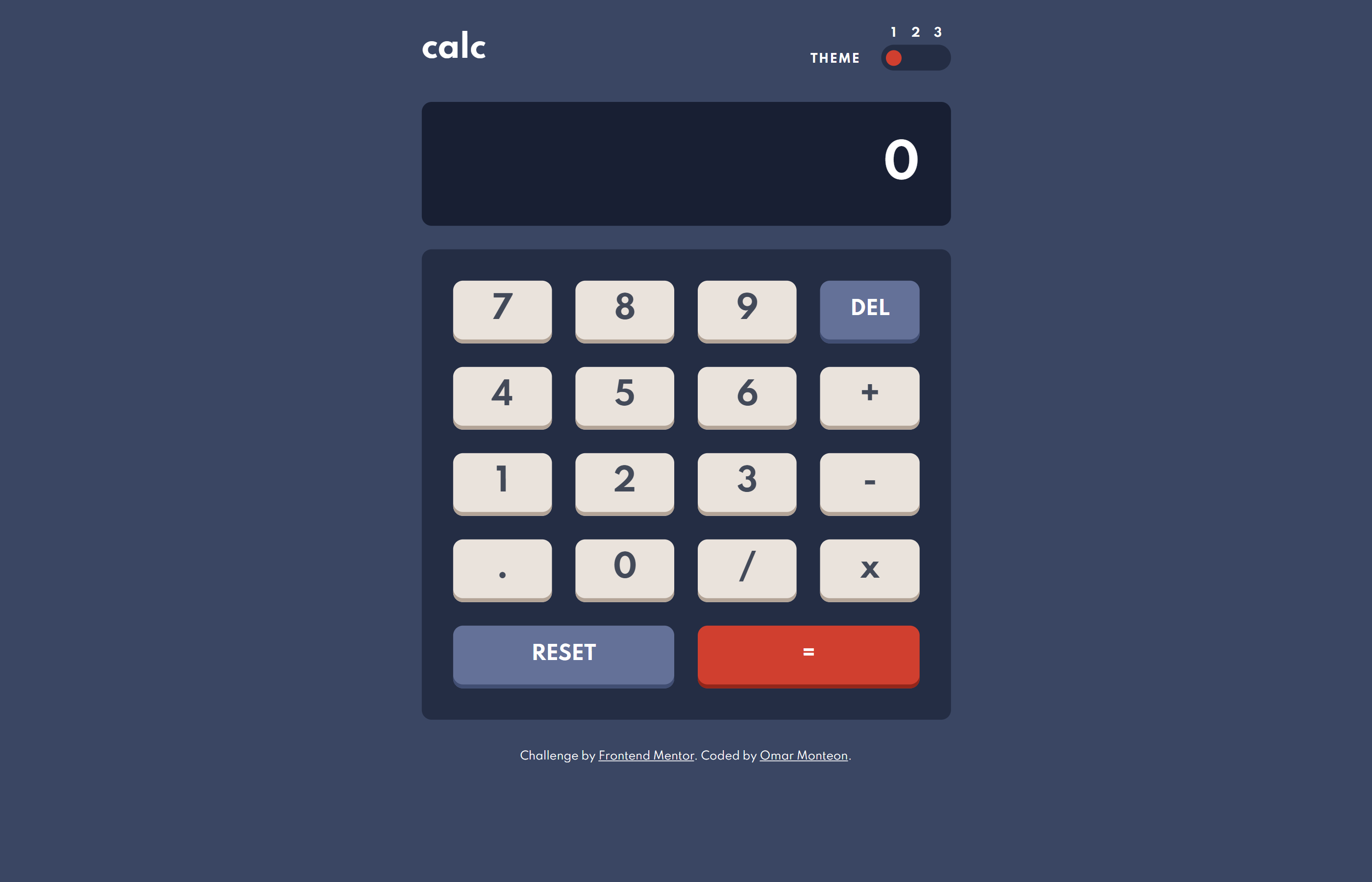 Calculator Screenshot