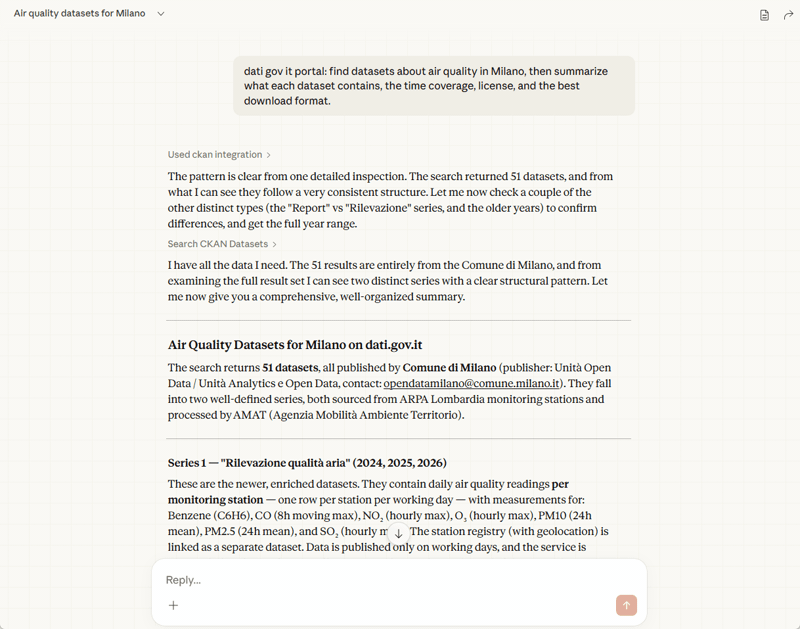 Ckan Mcp Server screenshot