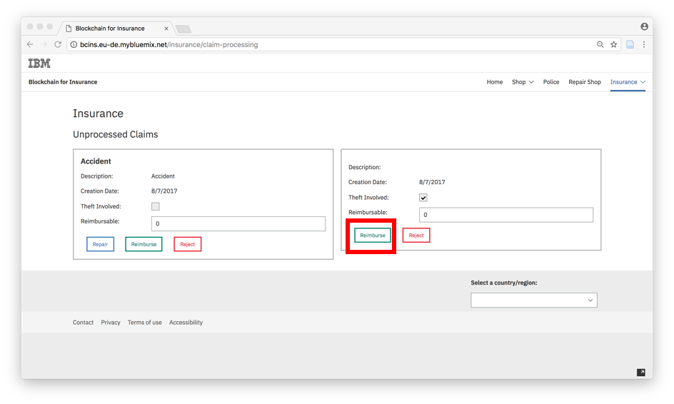 Claim Processing