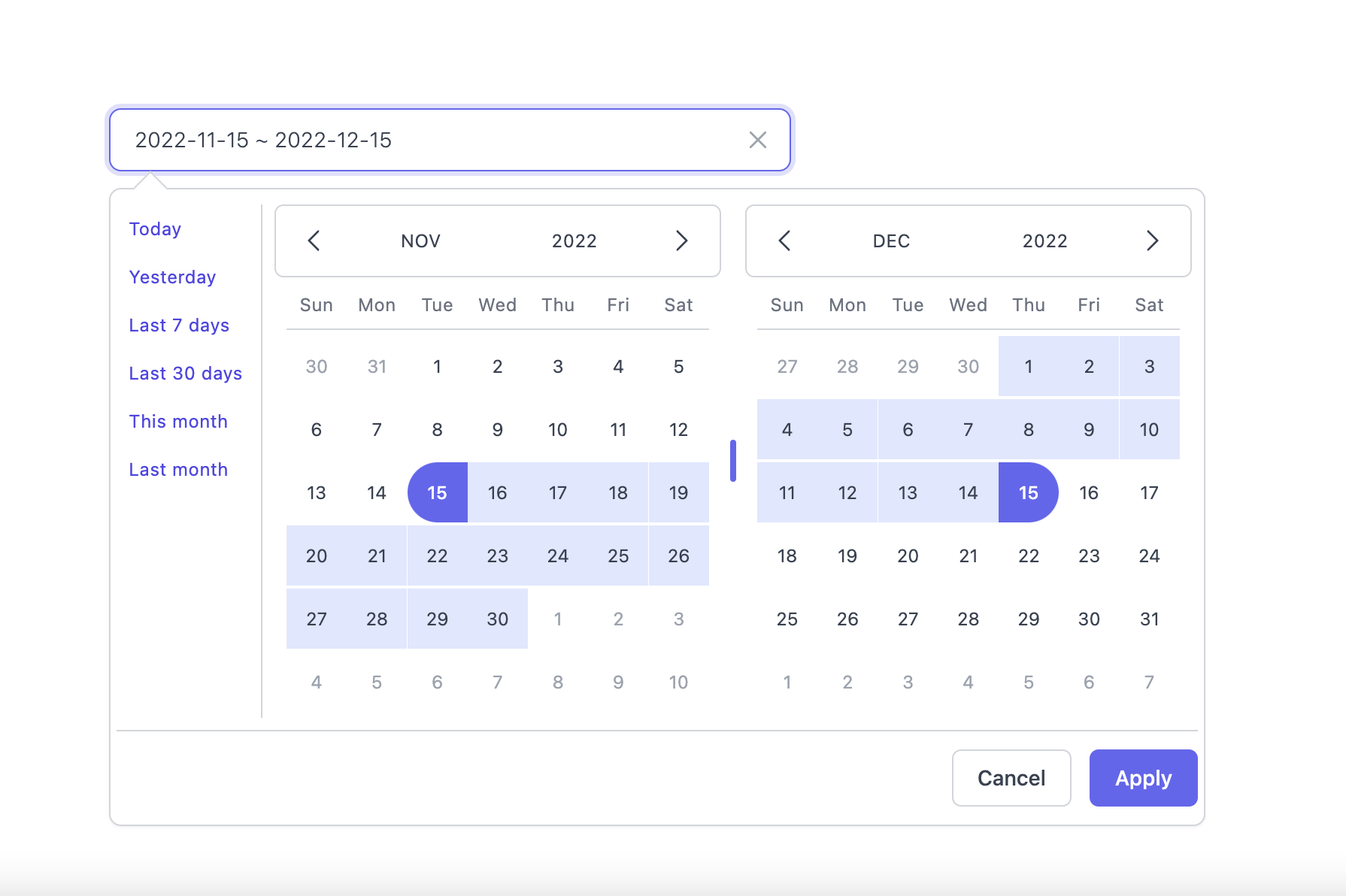 GitHub - Onesine/react-tailwindcss-datepicker: Modern Date Range Picker ...