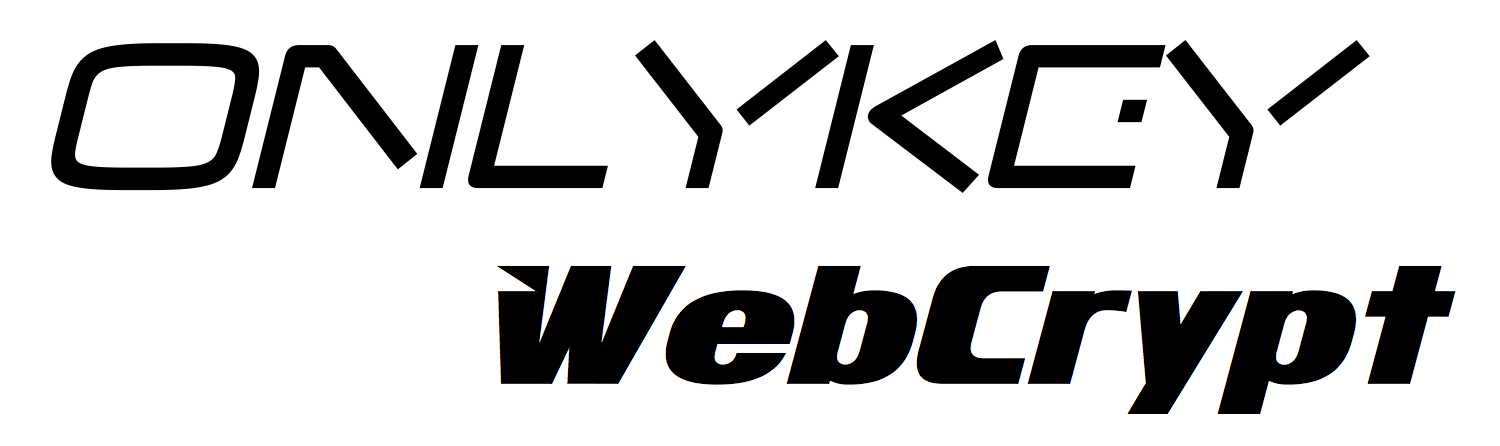 OnlyKey WebCrypt