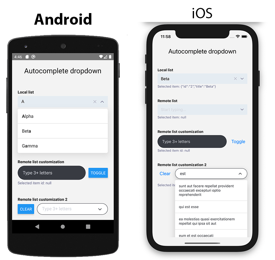 React Native Dropdown Menu Example BEST GAMES WALKTHROUGH