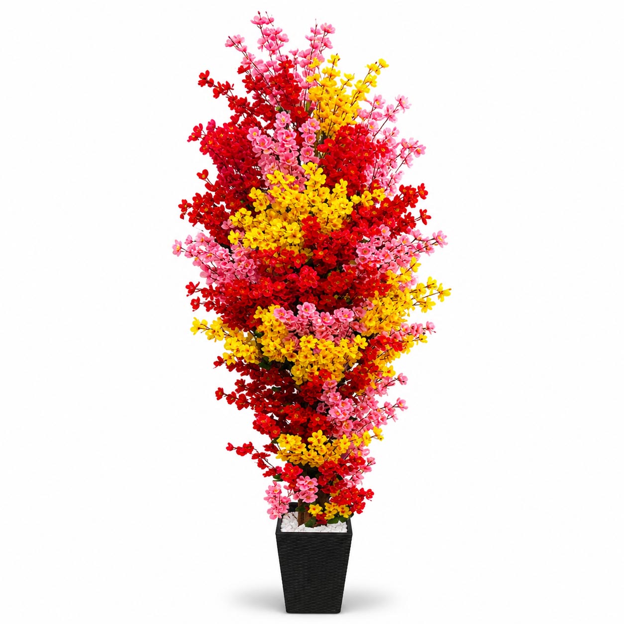 Multi-color artificial tree. Indoor decoration. 5 Feet