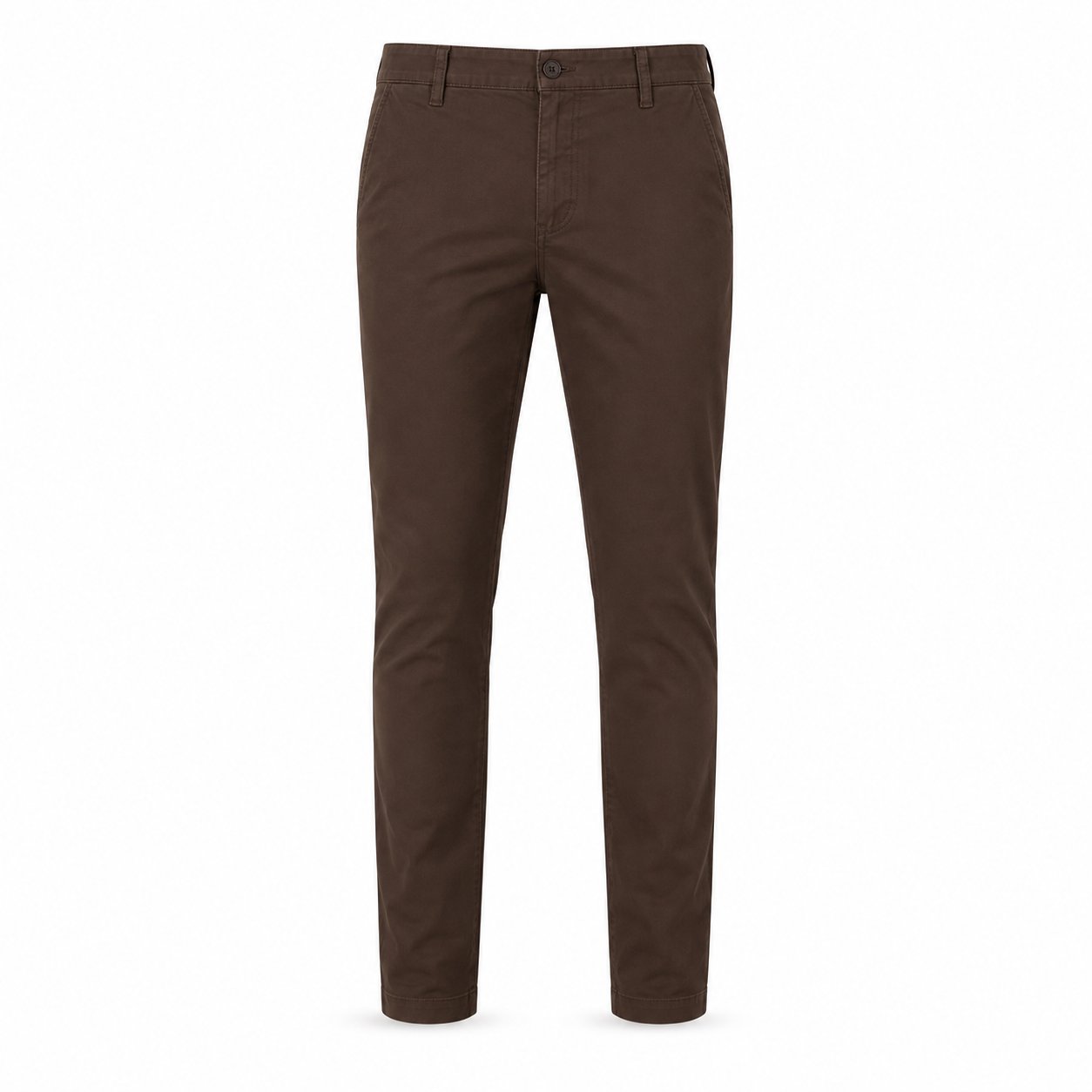 Coffee Twill Gabardine Pant for Men