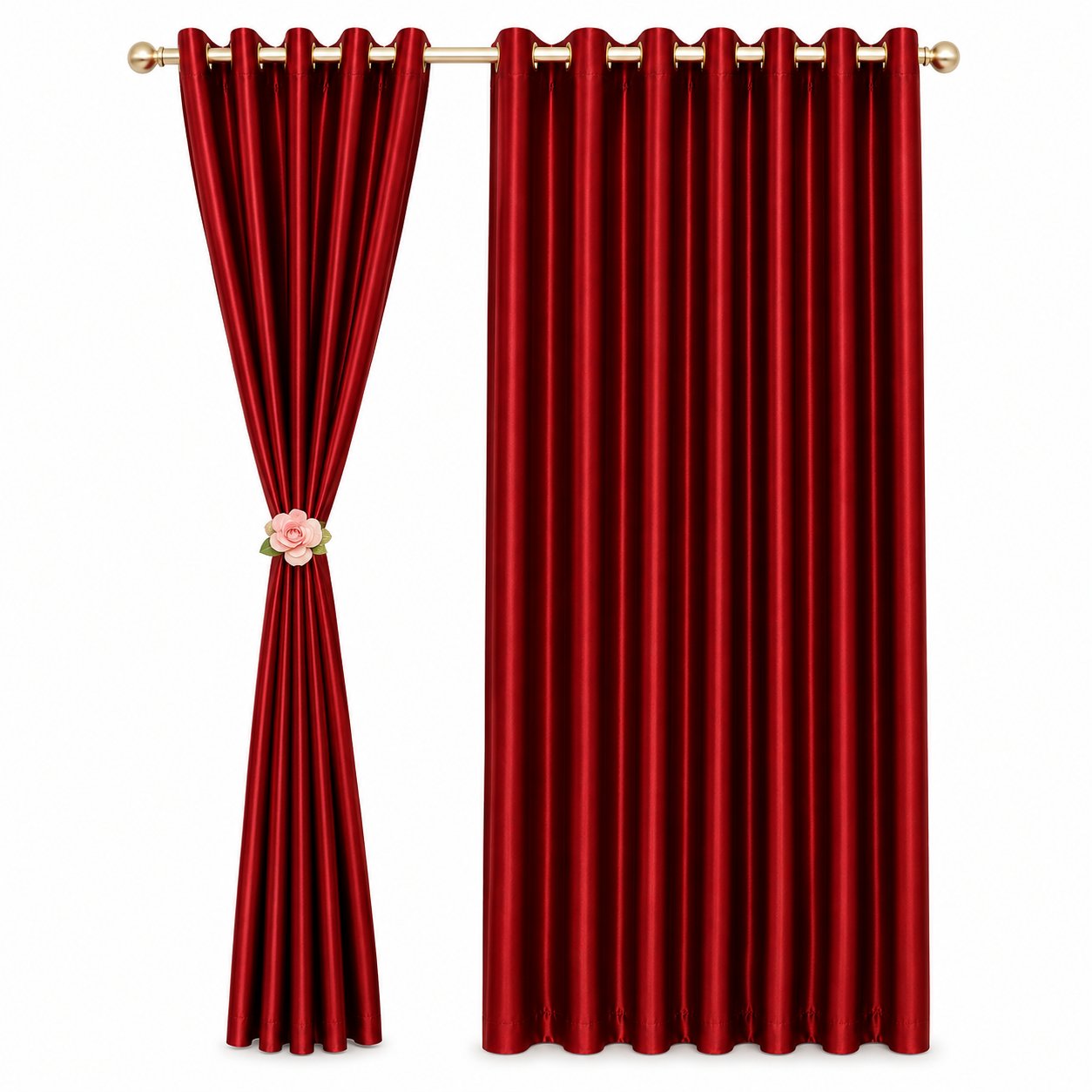 New Exclusive synthetic curtain ( 4 kuci porda collection for window & door 1pcs )