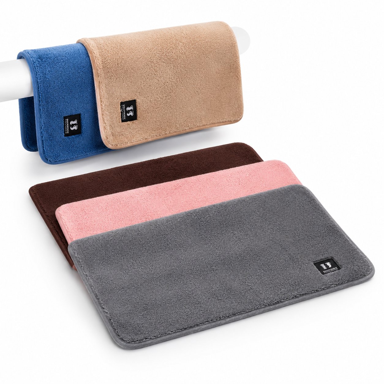 elcome Door Mat Non Slip Bathroom Bath Mat Floor Mat Rug Anti-Slip Microfiber Memory Foam Door Mats for Home Door Hallway Living Room Kitchen Rugs Mat Floor Mat