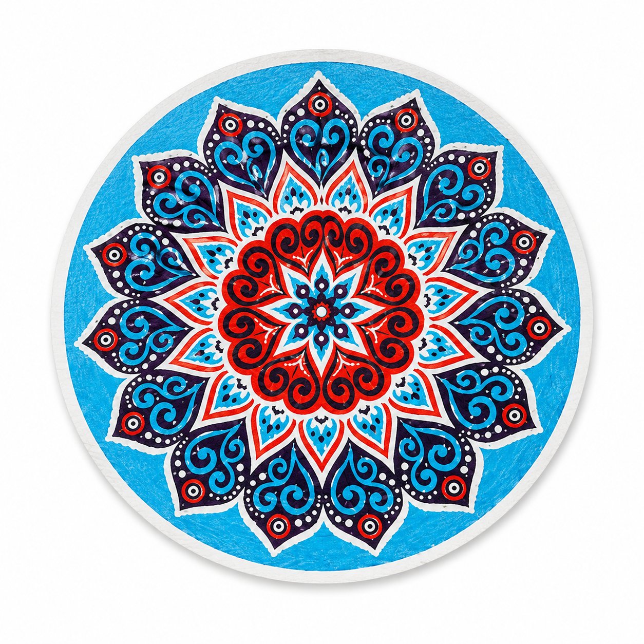 3ft Cotton Print Floor Mat/Rugs