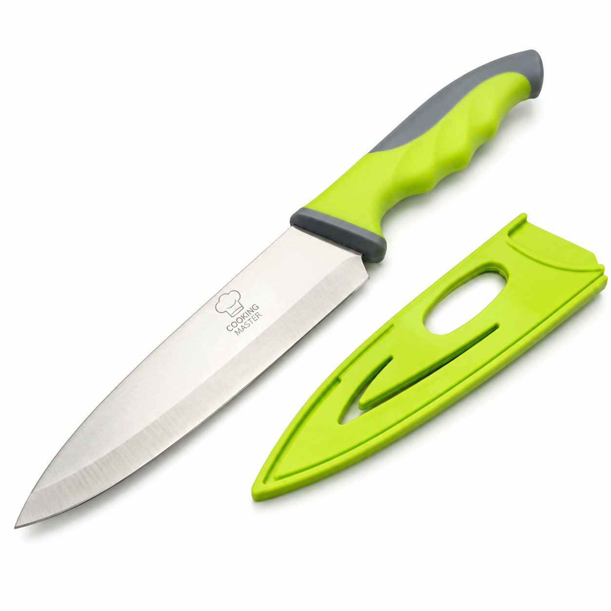 8 Inch Stainless Steel Chefs Knife With Cover for Kitchen Original Chinese Cooking Knives