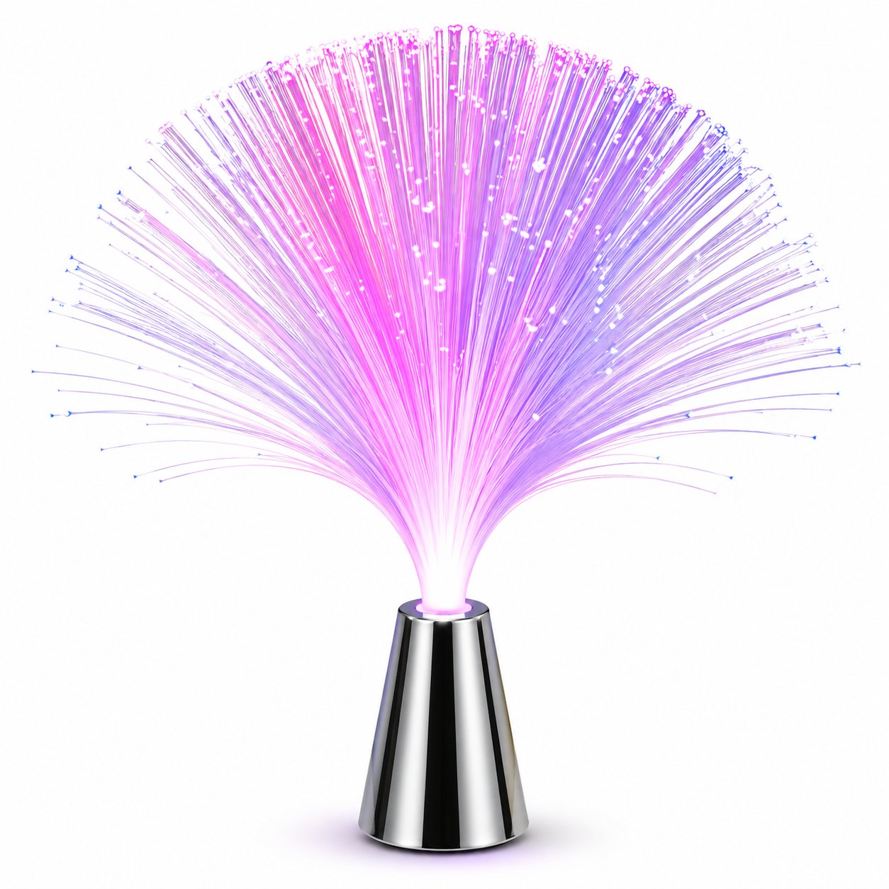 Beautiful Romantic Fibre Optic Light Color Changing LED Fiber Optic Night Light Lamp Home Living Interior Design