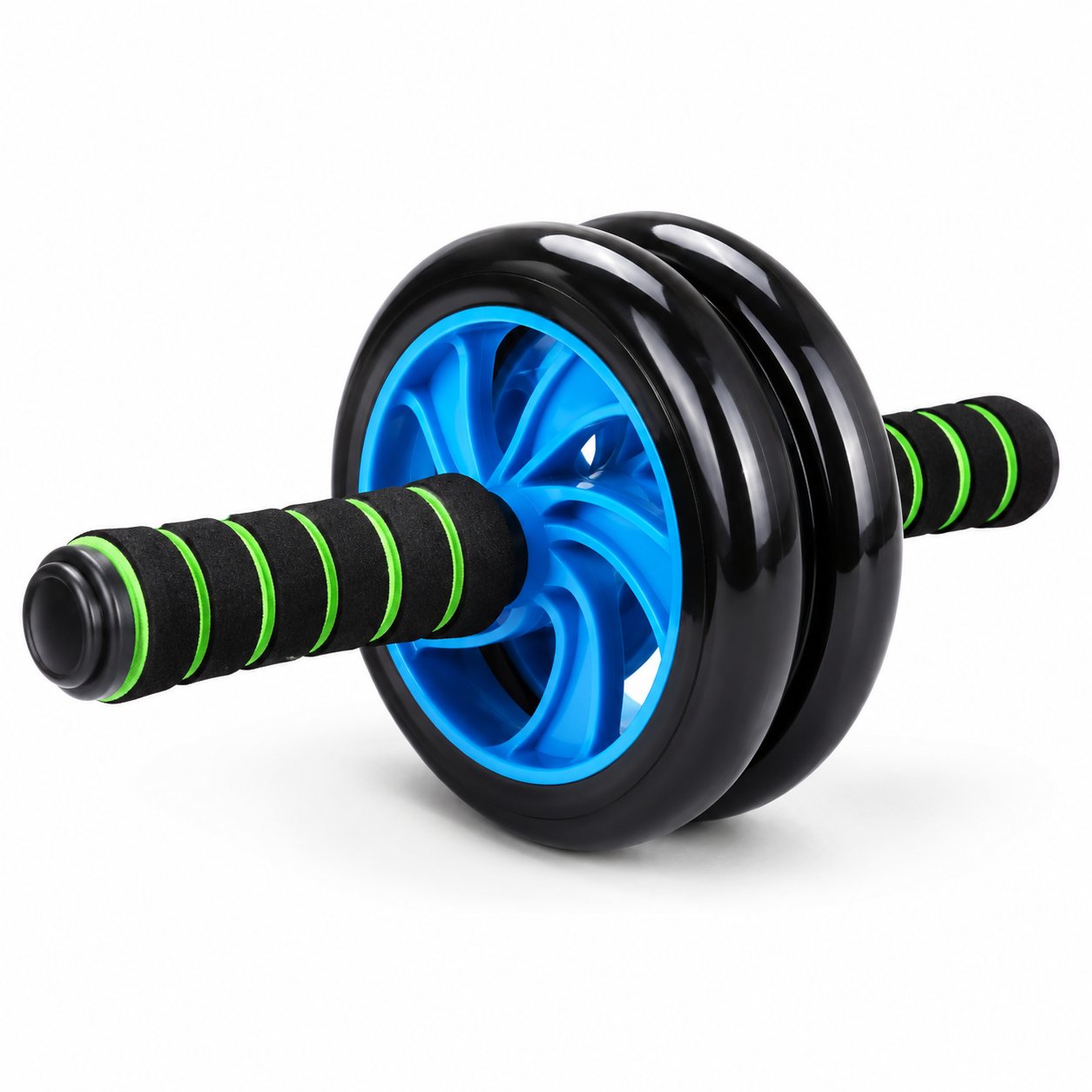 Total Body Fitness Double Roller Exercise Wheel - Red and Black